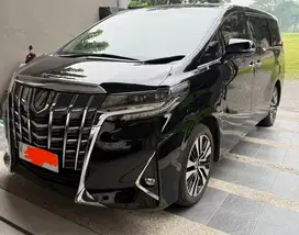Toyota Alphard G AT Hitam