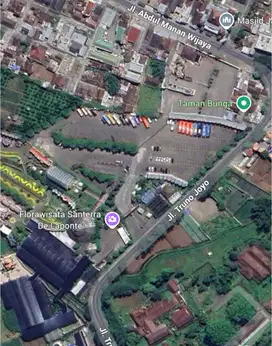 Dijual Tanah Parkiran Mobil Luas di Santera Batu