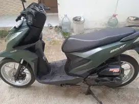 HONDA BEAT DELUX WARNA HIJAU ARMY 2023 SIAP PAKAI