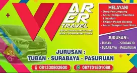 Travel Reguler antar jemput penumpang