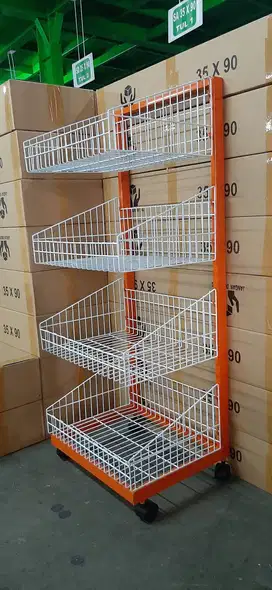 KERANJANG VANESSA HARGA MURAH TIANG LENGKAP KAKI RODA