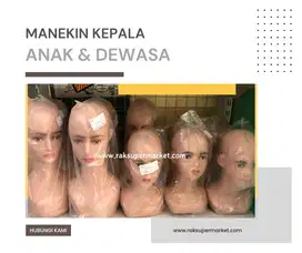 Manekin Kepala Anak dewasa