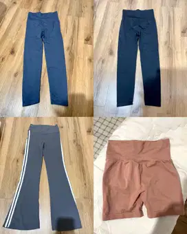 Bundles 4 Legging (Cutbray, Short, Hips Booty Legging)