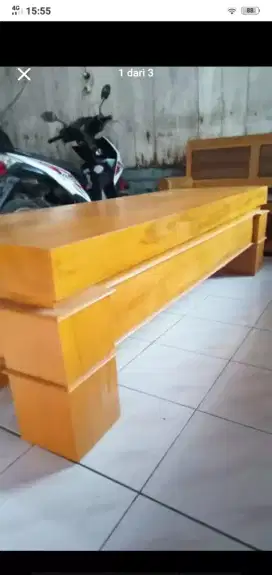 Meja tamu full kayu jati