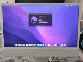 Jual iMac M1 2021 RAM 8 GB SSD 512 GB 24 inch 4K Retina Display Mulus