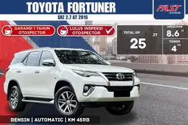 TOYOTA FORTUNER SRZ 2016 2.7 AT VERY LOW KM.45RB & PAJAK PANJANG#F7ST