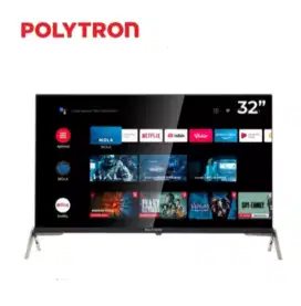 Smart TV 32 Polytron Digital Tv, Baru, Garansi Resmi dan Tukar Tambah