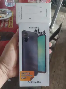 SAMSUNG A06 4 + 4 /128GB BARU BUKAN SECOND SEGEL