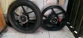 Velg ninja250 karbu