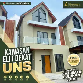 Hunian Bergaya Kontemporer dekat UNS Solo