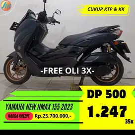 YAMAHA NEW NMAX 155 2023 KREDIT DP 500RIBU ANGSURAN TERJANGKAU KTP KK