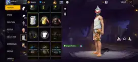 Jual akun ff Evo