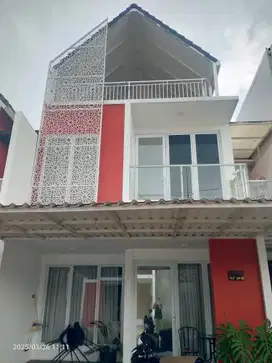 Rumah modern 3 lt custome interior sesukanya di Jatibening