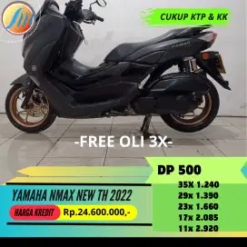 YAMAHA NMAX NEW TH 2022 FREE KIRIM SEJABODETABEK DAN BERGARANSI
