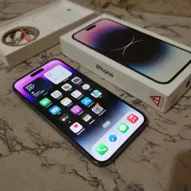 Iphone 14 Pro Max Resmi BH 100% Ori Fullset No Minus Mulus