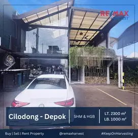 RESTO DAN COFFEE SHOP STRATEGIS DI CILODONG DEPOK 2000 METER LEBIH