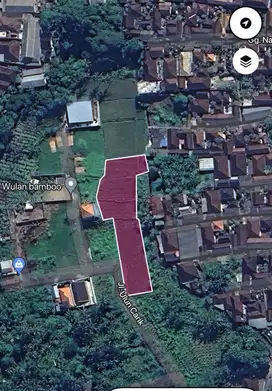 Di Jual Tanah Blahbatuh Zona Kuning View sawah