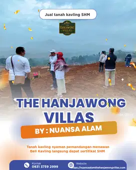 Dijual tanah kavling di bogor the hanjawong villas