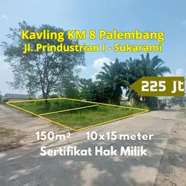 Dekat Kantor Kelurahan Talang Jambe: SHM Siap Bangun