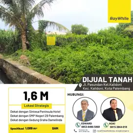Dijual Cepat Tanah di Jl Pasundan Kalidoni Kota Palembang
