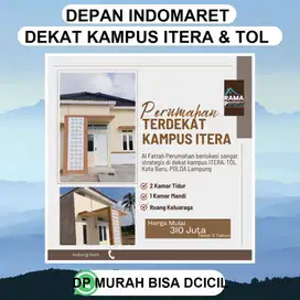 Perumahan KOMERSIL paling terdekat kampus ITERA