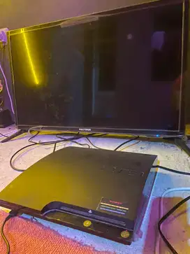 JUAL CEPAT PS 3 seri 3000 + TV 32 inc mereK POLYTRON