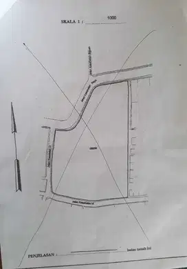 Jual Tanah di Bintaro jl kesehatan Jaksel luas 8296m2