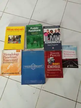 Buku kuliah ilmu komunikasi