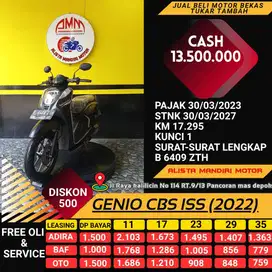 KM 17RB RASA BARU GENIO CBS ISS 2022
