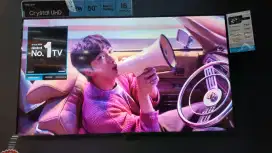 CICILAN TV SAMSUNG  CRYSTAL UHD 50 INCH TANPA DP,TANPA KARTU KREDIT