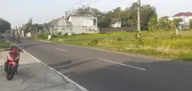 Tanah sangat strategis pinggir jalan raya sambisari purwomartani
