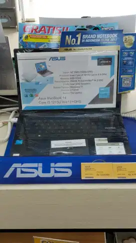 NOTEBOOK ASUS INTEL CORE i3 8/256GB Cicilan Mulai dari 450rb aj