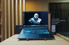 MSI Thin 15 i5 gen 12 rtx 3050 ram 8gb + 512gb ssd