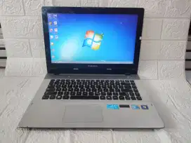 Laptop Samsung Core i5 baterai awet