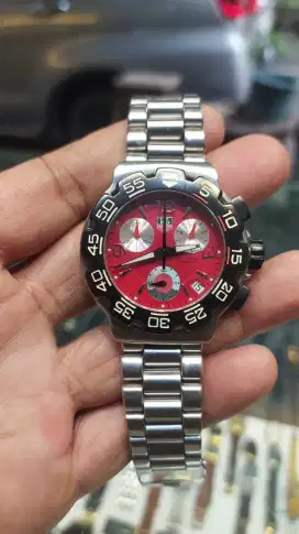 Jam tangan Tagheuer F1 chrono Quart Original second