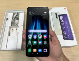 redmi note 8 pro ram 6/64 fullset ori no minus