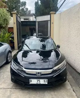 Honda Civic turbo Es sedan 2018 hitam