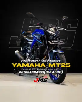 YAMAHA MT25 FACELIFT NIK 2022