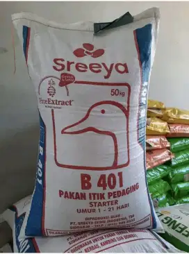 Por jual murah pur sreya pakan ternak ayam bebek mentok siap kirim