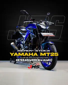 YAMAHA MT25 FACELIFT NIK 2023 BERGARANSI