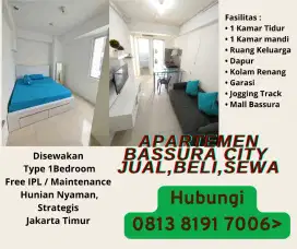 Sewa Murah Apartemen Bassura City Studio