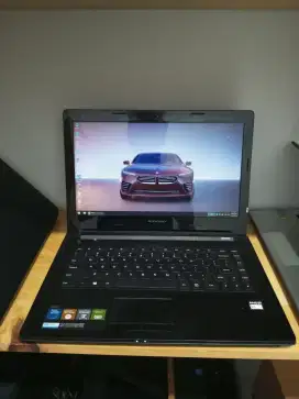 Lenovo Ideapad G40 Slim AMD E1-6010 DDR 4GB 500GB 14 Baterai 2 Jam