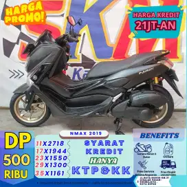 Dp 500rb - kredit nmax 2019 bekas rasa baru bergaransi