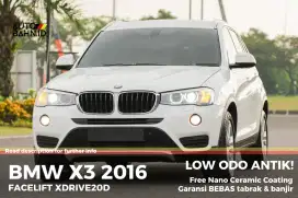 HARGA TERMURAH DI PASARAN! BMW X3 Facelift 2.0 xDrive20d 2016