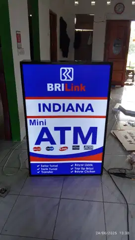 Neon box akrilik murah berkualitas