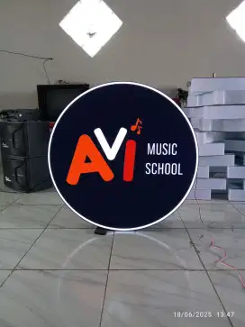 Neon box akrilik murah berkualitas