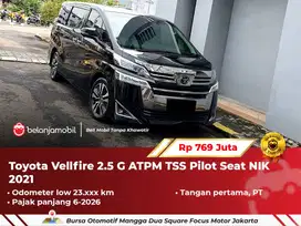 [ LOW KM ] Toyota Vellfire 2.5 G ATPM TSS Pilot Seat 2021/2022
