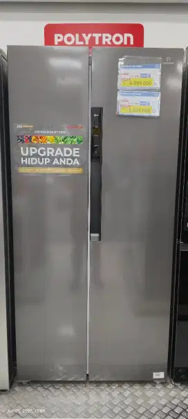 Kulkas Polytron SBS 460L Cicilan tanpa DP indodana paylater