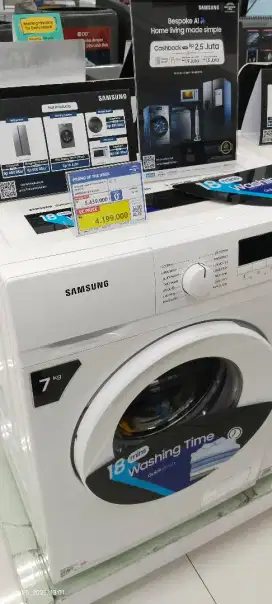 Mesin cuci Samsung 7KG Cicilan tanpa DP indodana paylater
