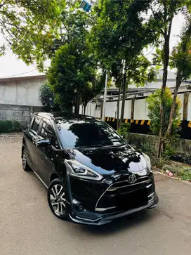 Sienta Q Type Tertinggi Matic Favorit Collor Black on Red Fullset Tgn1